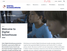 Tablet Screenshot of digitalschoolhouse.org.uk